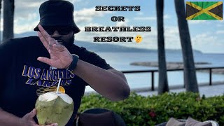 GOOD FOOD amp VIBES AT SECRETS WILD ORCHID amp BREATHLESS ALL INCLUSIVE RESORT MONTEGO BAY JAMAICA VLOG [upl. by Milde]