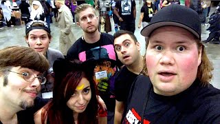 Fun at Stan Lees Comikaze Expo 2014 Around the town vlog [upl. by Bealle391]