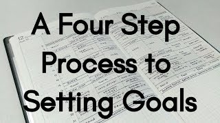 A fourstep process to setting goals [upl. by Armond]