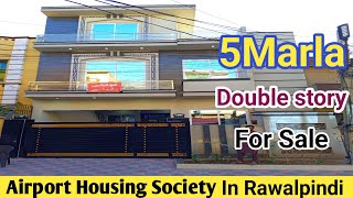 Double Storey 5Marla Brand New House For Sale In Rawalpindi [upl. by Blandina588]