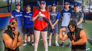 WE FOUND A BASEBALL GIRL IN COSTA RICA WITH GREAT SKILLS [upl. by Gathers924]