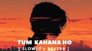 Tum kahana ho Slowed  Reverb   Rahul Derek  sad song Lofi  Feellyric [upl. by Acinorev]