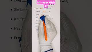 Mir oder Mich  Learn German  German for beginners  B1 Deutsch [upl. by Najram144]