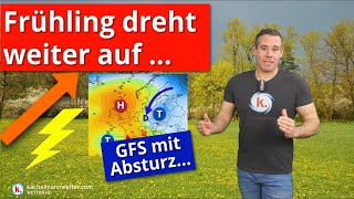 Frühling dreht weiter auf satter Mildvorstoß Absturz weiter fraglich [upl. by France]