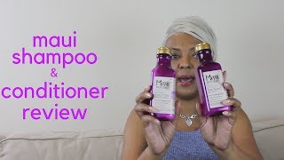 MAUI SHAMPOO amp CONDITIONER REVIEW [upl. by Arlyne]