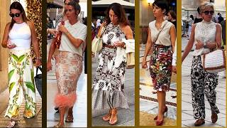 30 C BEST MILAN SUMMER STREET STYLE  CHIC amp ELEGANT OUTFITS  LUXURIOUS OLDMONEY [upl. by Ccasi]