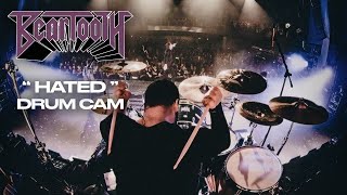 Connor Denis  Beartooth  Hated  Live Drum Cam [upl. by Hufnagel622]