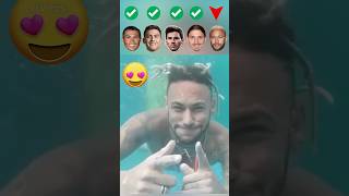 Ronaldo Vs Dybala Vs Messi Vs Zlatan Vs Neymar Epic Water Pool Challange football sports shorts [upl. by Macguiness887]