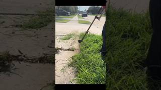 cutting grass ASMR grasscuttingmachine asmr [upl. by Llerrod]