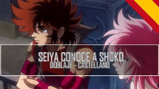 Doblaje Saintia Sho  Shoko y Seiya se encuentran ESP [upl. by Nadean484]