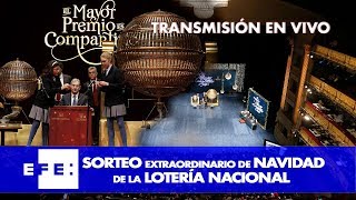 Sorteo extraordinario de la Lotería Nacional de Navidad [upl. by Atcliffe]