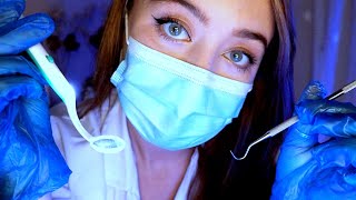 ASMR Dentist Roleplay  INTENSE Scaling and Picking [upl. by Zitella]