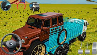 Drive Mercedes G Wagon 4x4 And Load On Mahindra Truck In Game mercedes gwagon gaming [upl. by Heinrich]