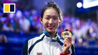 Vivian Kong wins Hong Kong’s 1st gold at Paris [upl. by Lyontine]