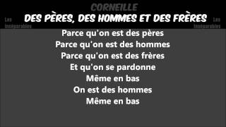 Corneille  Des Pères des Hommes et des Frères ft La Fouine Paroles  Download DESCRIPTION [upl. by Wakefield277]