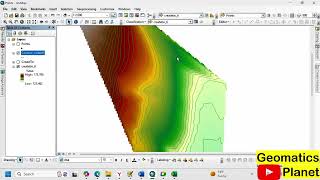 Creating Contour Maps in ArcMap From TIN to Interpolation and Cartography Tools [upl. by Margalit]