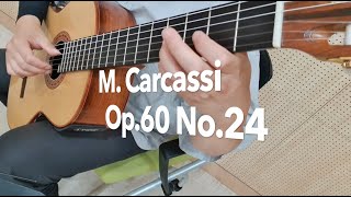 Carcassi Op60 No24 Andantino con espressione 카르카시 25연습곡 제24번 [upl. by Warwick246]