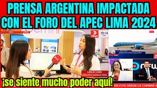 ¡PERÚ EN EL FOCO GLOBAL CUMBRE APEC 2024 GENERA REVUELO [upl. by Urbano]