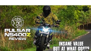 2024 New Bajaj Pulsar NS400Z FULL REVIEW Best Bike UNDER 2 Lakh BAJAJ SOLAN AVAILABLE NS400Z 🚩 [upl. by Ahsimed]