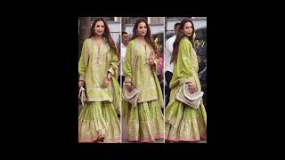 Malaika arora dasi beautiful outfit dress design 🥰🥰 please subscribe [upl. by Dannica412]