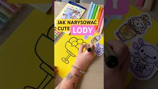 🆘JAK RYSOWAĆ CUTE LODY ivoadventures howtodraw diy art markers rysowanie drawing drawings [upl. by Esaj]