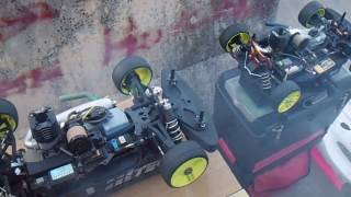 RC Modellismo Caserta  Macchine telecomandate Rally GT a scoppio anche scene in Slow Motion [upl. by Eadas]