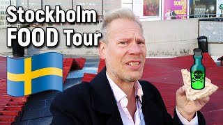 Stockholm Food Tour  Best and Worst of Swedish Food [upl. by Milson617]