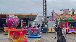 Blackpool Sea Beach United Kingdom  Longest Sea Beach In Europe  UK Vlogs  2024 [upl. by Aleil]