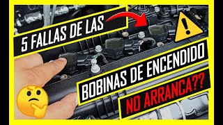 ⚠️ 5 FALLAS De Las BOBINAS De ENCENDIDO ⚠️ ESTO HARÁ TU CARRO 💥 [upl. by Nahtnaoj]