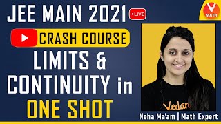 Limits amp Continuity Class 12 JEE Mains in 1 Shot  JEE 2021  JEE Maths  Crash Course  Vedantu [upl. by Atteroc35]