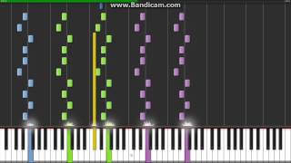 Jaws Theme in Synthesia [upl. by Blaise]