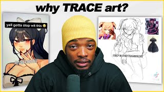 The Worst Type Of Art In The Art Community TRACING ART [upl. by Viviene]