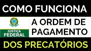 COMO FUNCIONA A ORDEM DE PAGAMENTO DOS PRECATÓRIOS FIQUE POR DENTRO EM MENOS DE 2 MINUTOS [upl. by Nappy337]