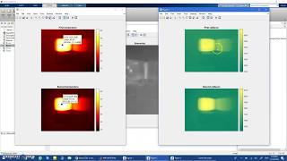 Emissivity calculation using thermal imaging in MATLAB [upl. by Gosnell]