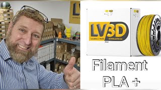 Le filament PLA chez LV3D Expert en filament PLA depuis 2015 [upl. by Jablon]