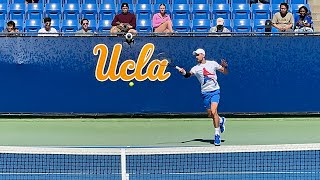 Novak Djokovic Court Level Practice at UCLA [upl. by Areik259]