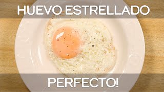 ¿Cómo hacer un huevo estrellado  Recetas Básicas T01 [upl. by Ynnol]