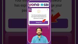 Yono SBI Your Internet Banking Password has Expired [upl. by Carmon355]