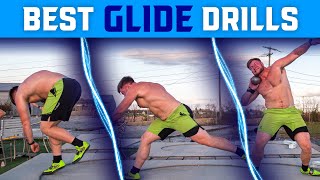 Drill Progression Series For Glide Shot Put [upl. by Ahseei]