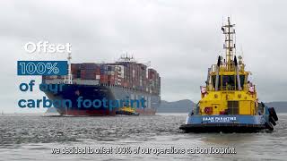 SAAM Towage Brazils operations neutralize 100 of this 2022 emisions [upl. by Marlea241]