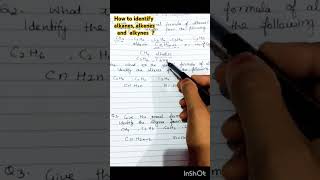 How to Identify AlkanesAlkenes and Alkynescarbonanditscompoundchemistryclass10 [upl. by Letsyrhc]