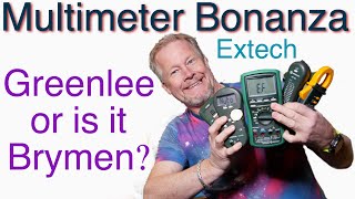 Multimeter Bonanza with Greenlee DM830A [upl. by Enoob]