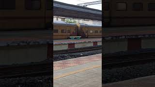 Pondicherry Circar Express travelvlog pondicherry express train chennai railway trending [upl. by Waechter]