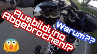 Motovlog  Ich habe meine Ausbildung abgebrochen  Und jetzt  KTM EXC 125 [upl. by Undine]