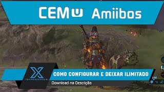 Cemu 1113  Como Usar Amiibos e Deixar Ilimitados no Zelda BOTW [upl. by Trellas948]