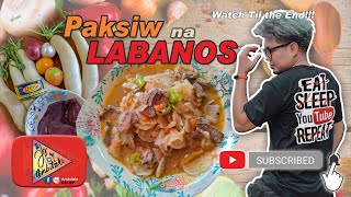 PAKSIW NA LABANOS  Kilawin Guisado Labanos  Radish Recipe [upl. by Clynes364]