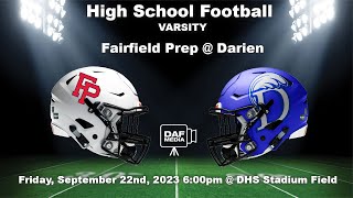 Darien Varsity Football vs Fairfield Prep [upl. by Kilian]