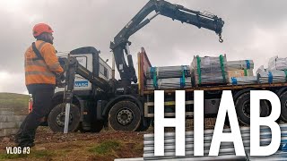 Full Offload with the HIAB  My HGV Journey 3 [upl. by Cressler]