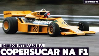 A HISTÓRIA DA COPERSUCAR A ÚNICA EQUIPE DO BRASIL NA F1 [upl. by Julio559]