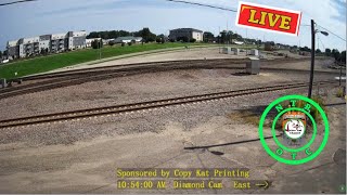 Rail Cam in Moorhead MN LIVE NOW  BNSF Staples Sub  Moorhead East Cam  NTROTC MP 58 [upl. by Kingsbury718]